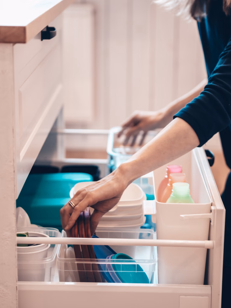 kodin järjestäminen keittiö