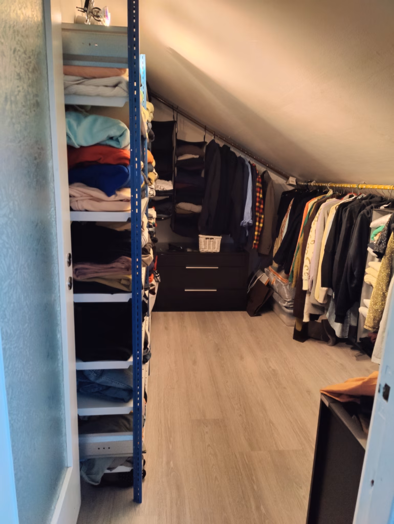 Vaatehuone järjestelyn jälkeen